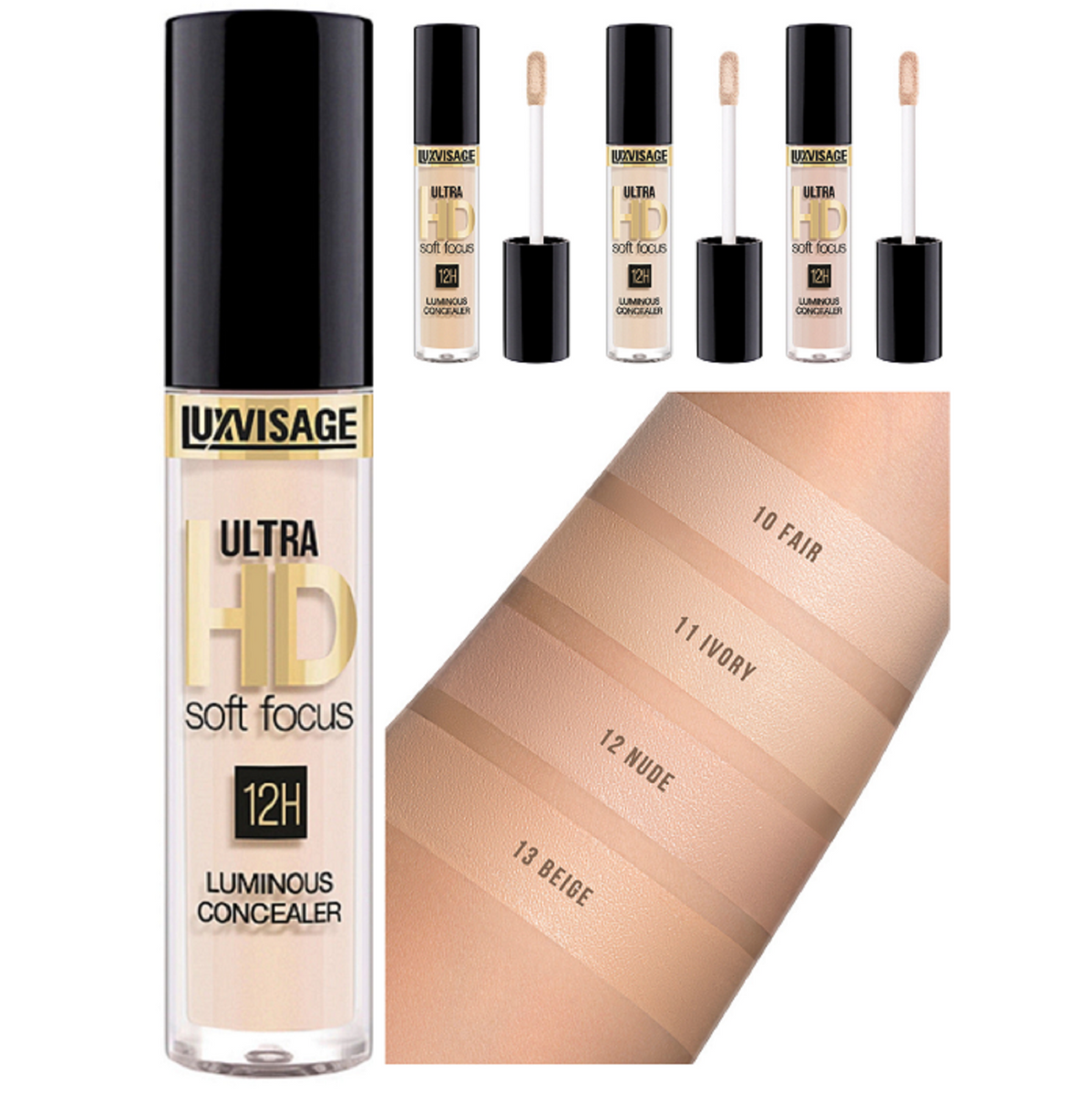 LUXVISAGE HD korektor pod oči 13 BEIGE
