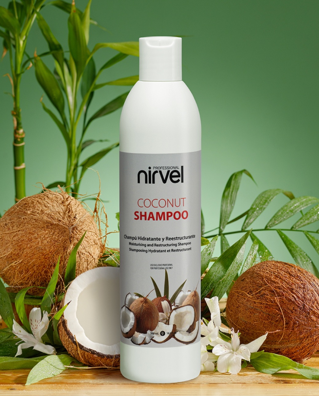 NIRVEL Kokosový šampón (500ml)
