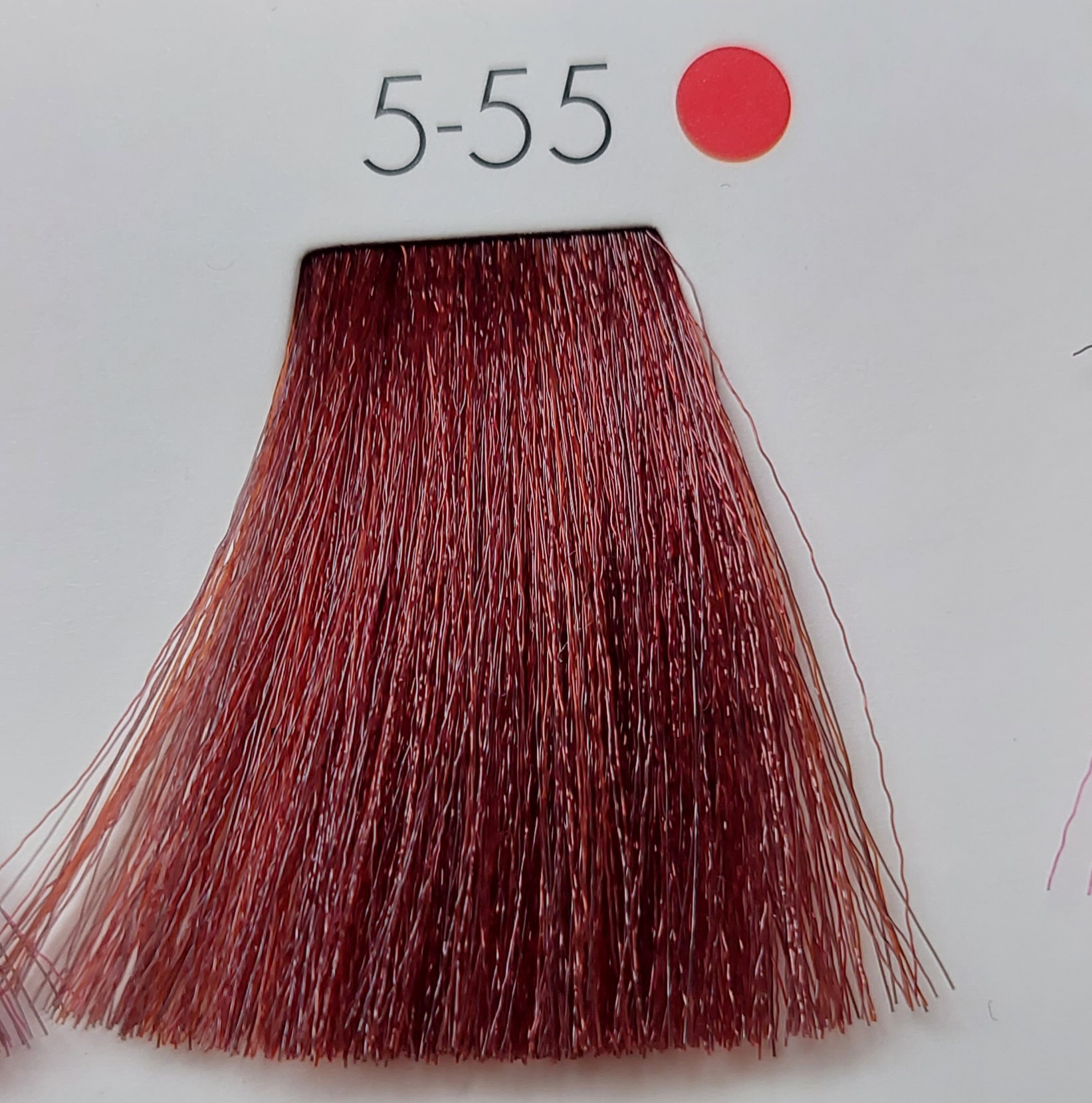 NIRVEL ARTX Farbiaci krém  na vlasy 5.55 červený Mahagón stredný gaštan (60ml) 