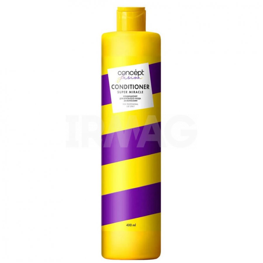 CONCEPT FUSION SUPER MIRACLE jemný kondicionér pre poškodené vlasy (400ml)
