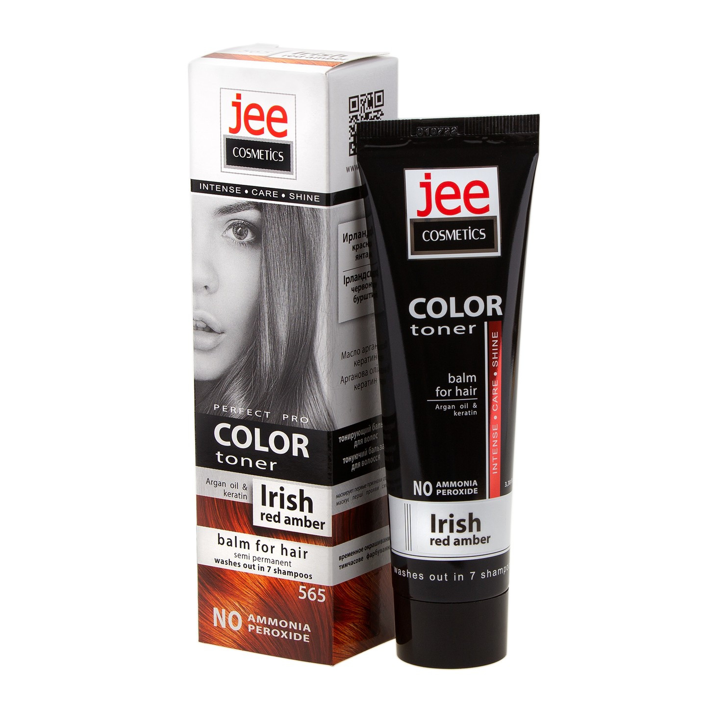 Jee COSMETICS tónovací balzam 565 IRISH RED AMBER ( írsky jantár)