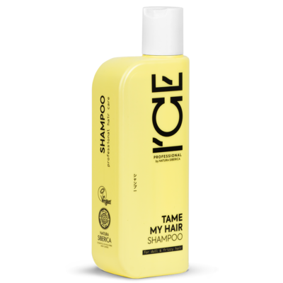 ICE TAME MY HAIR vyživujúci šampón pre kučery a proti krepovateniu