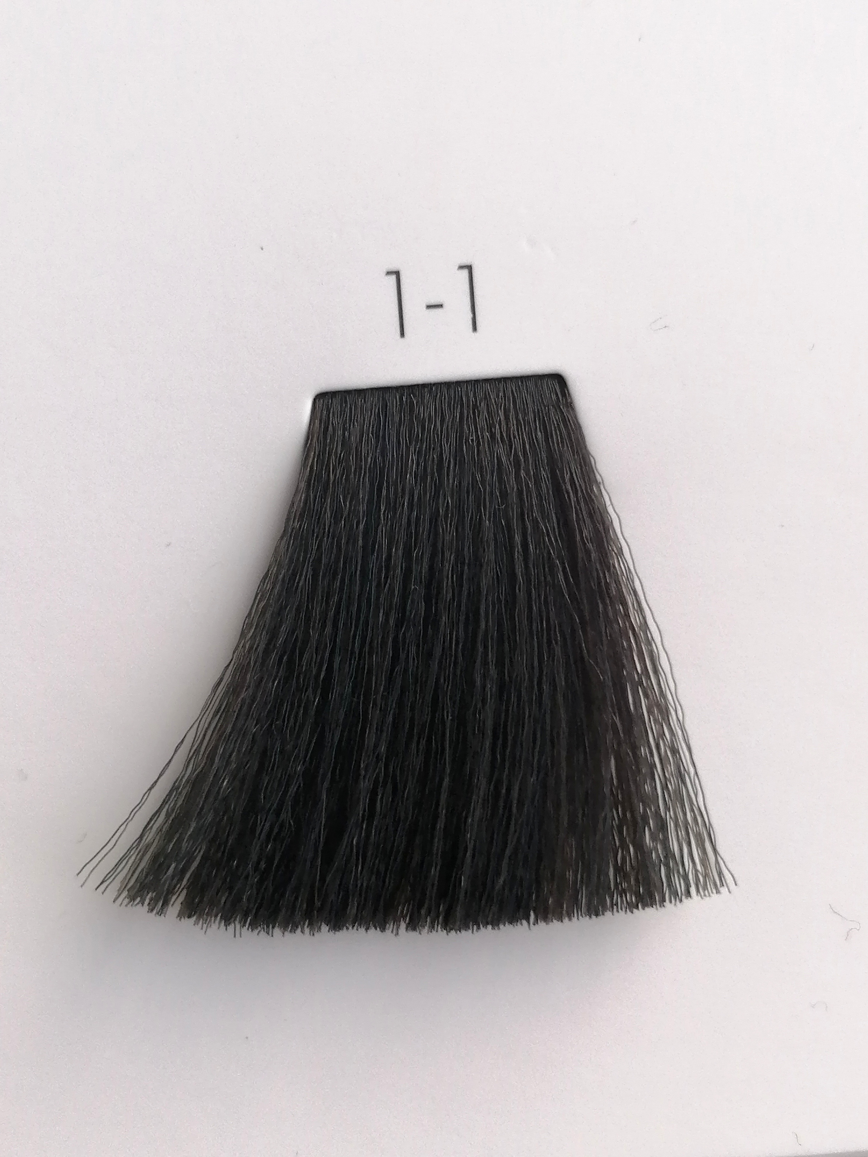 NIRVEL ARTX Farbiaci krém na vlasy 1.1 metalická čierna (100ml)