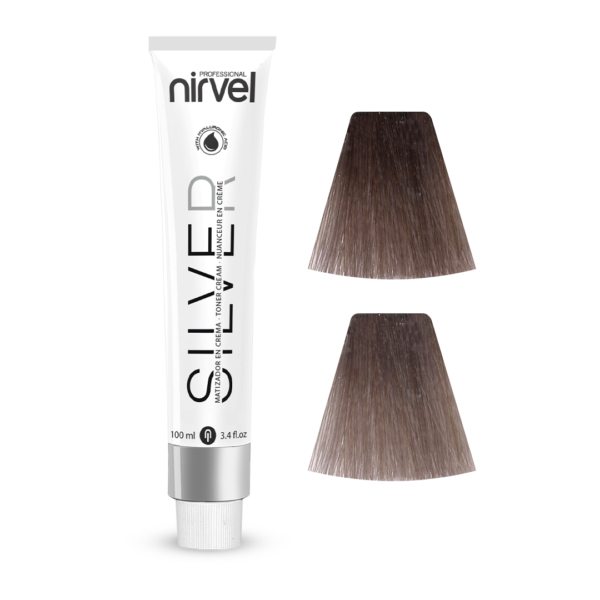 Nirvel SILVER 6-21 medium pearl pre šediny so žltým tónom