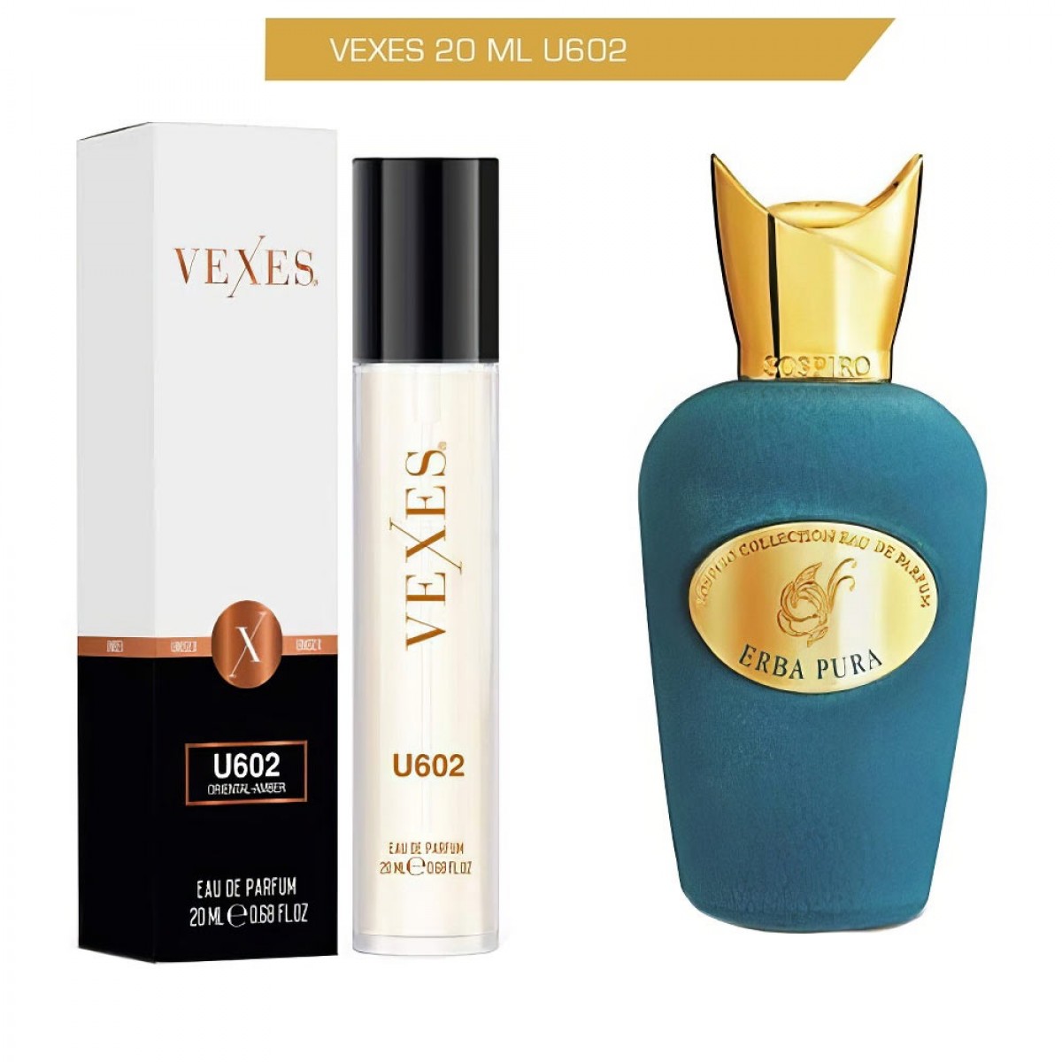 VEXES - PARFUM UNISEX NO. 602- inšpirované SOSPIRO ERBA PURA