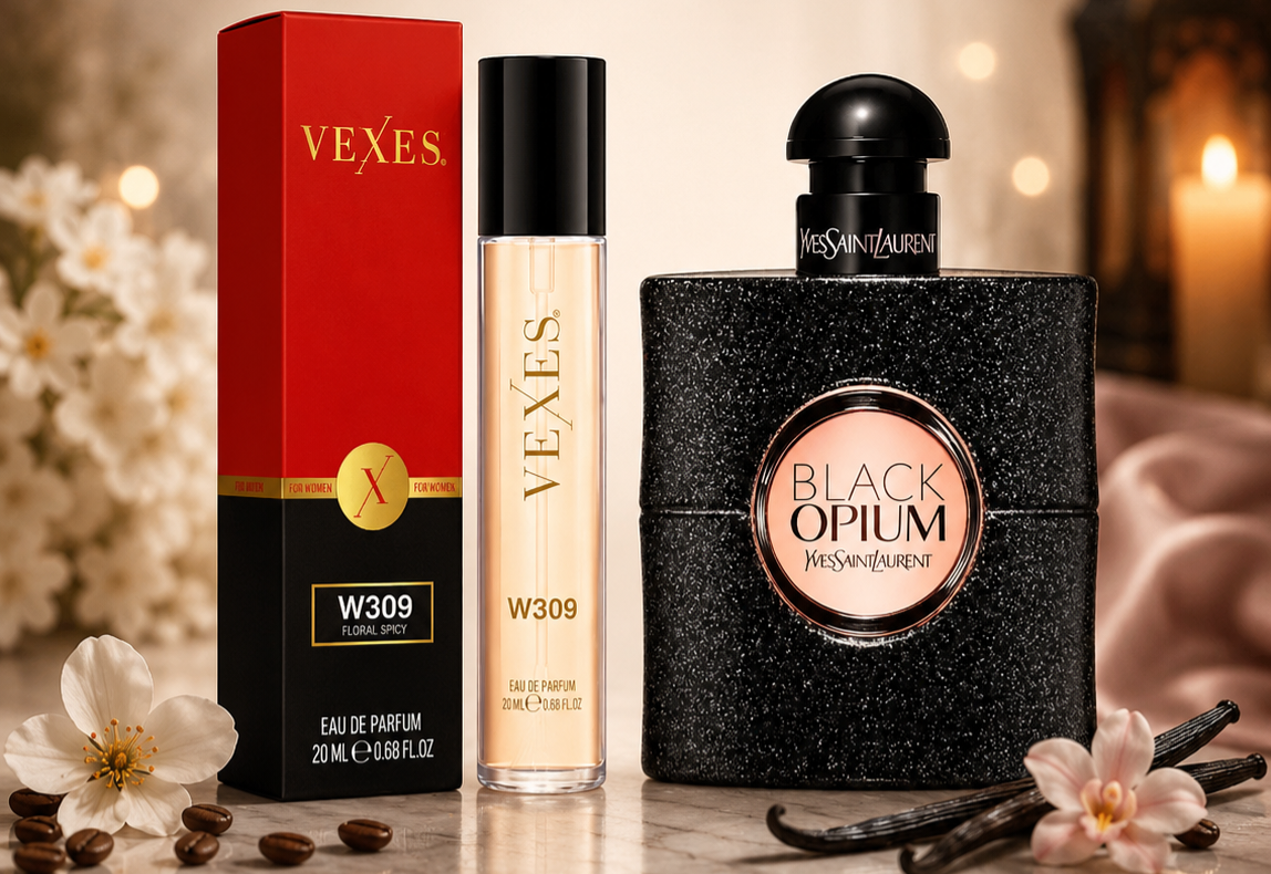 VEXES - PARFUM DÁMSKY NO. 309- inšpirované YVES SAINT LAURENT BLACK OPIUM