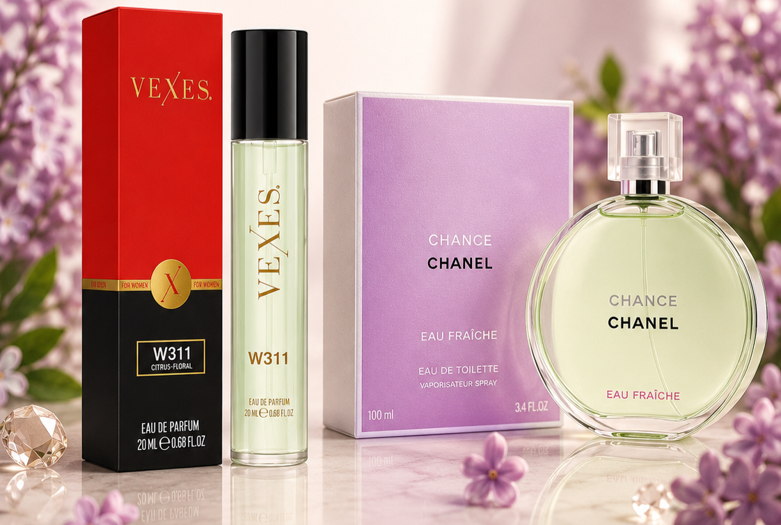 VEXES - PARFUM DÁMSKY NO. 311- inšpirované CHANEL CHANCE