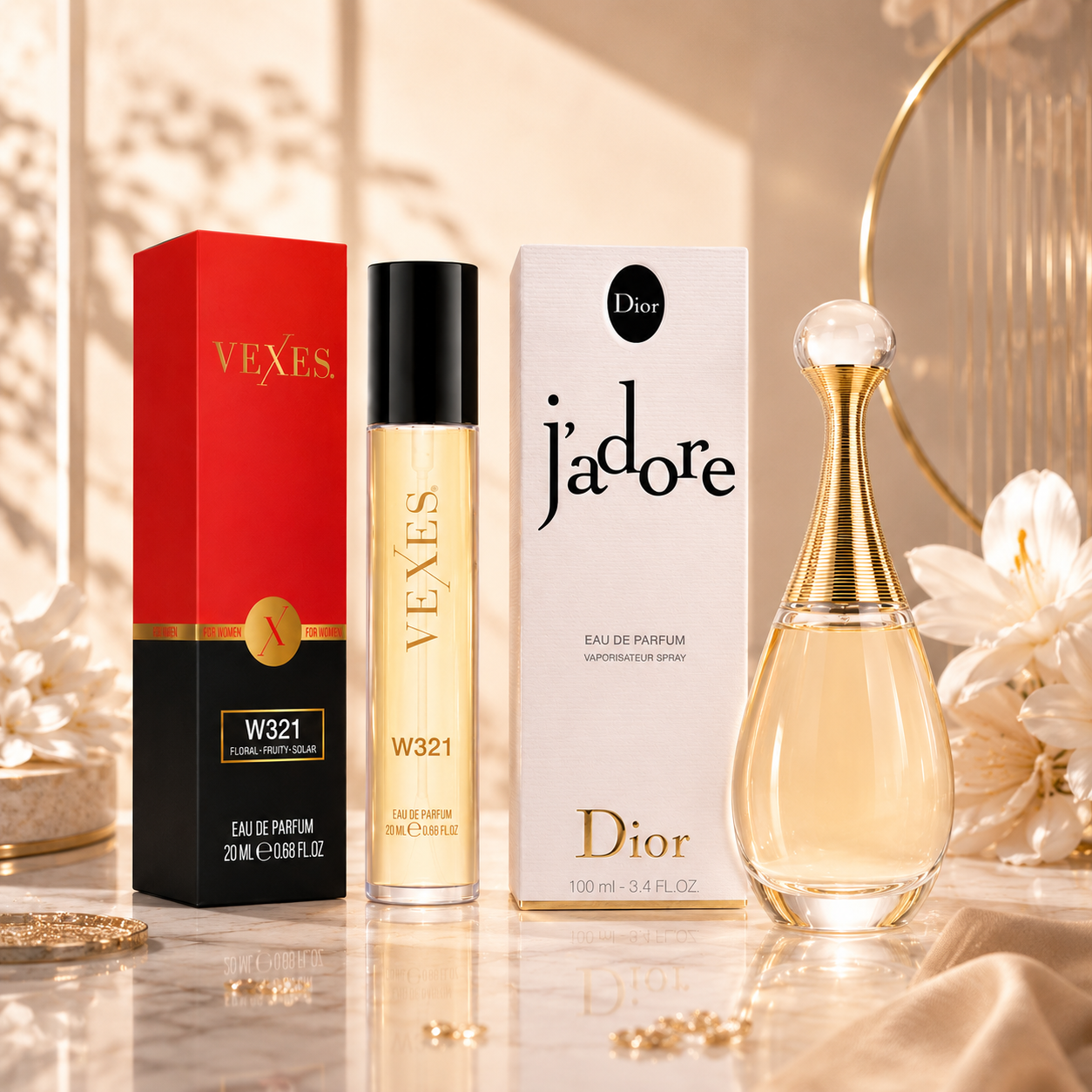 VEXES - PARFUM DÁMSKY NO. 321- inšpirované DIOR JADORE