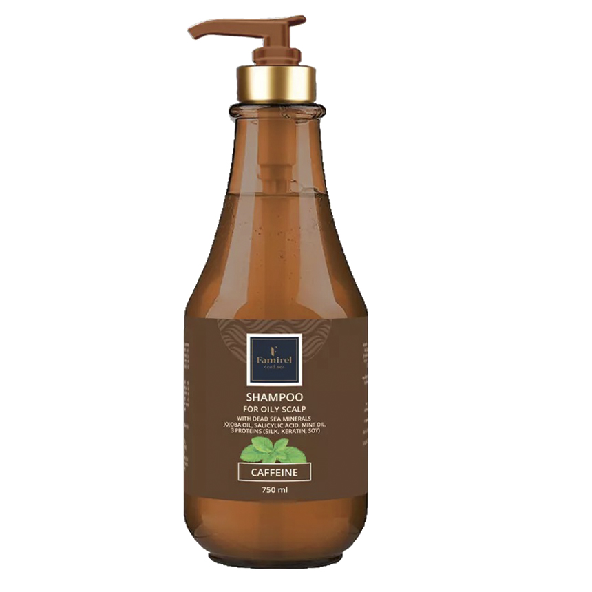 Famirel šampón pre mastnú pokožku hlavy s kofeínom 750ml