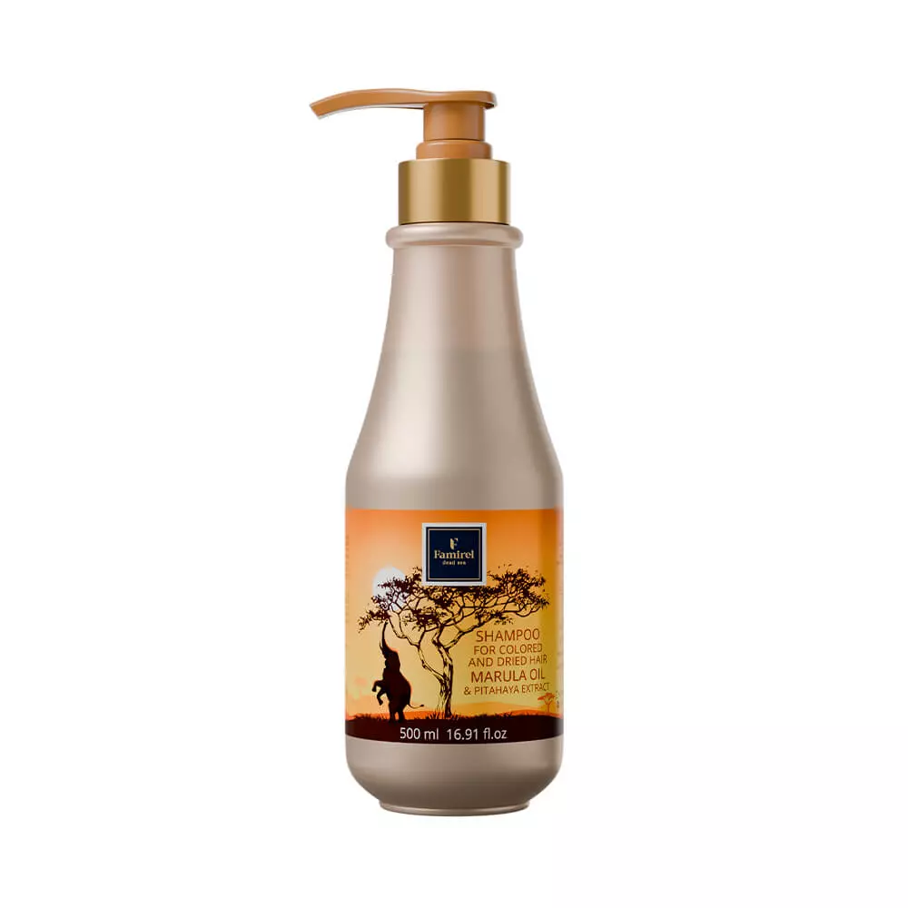 Famirel šampón pre farbené a suché vlasy 500ml