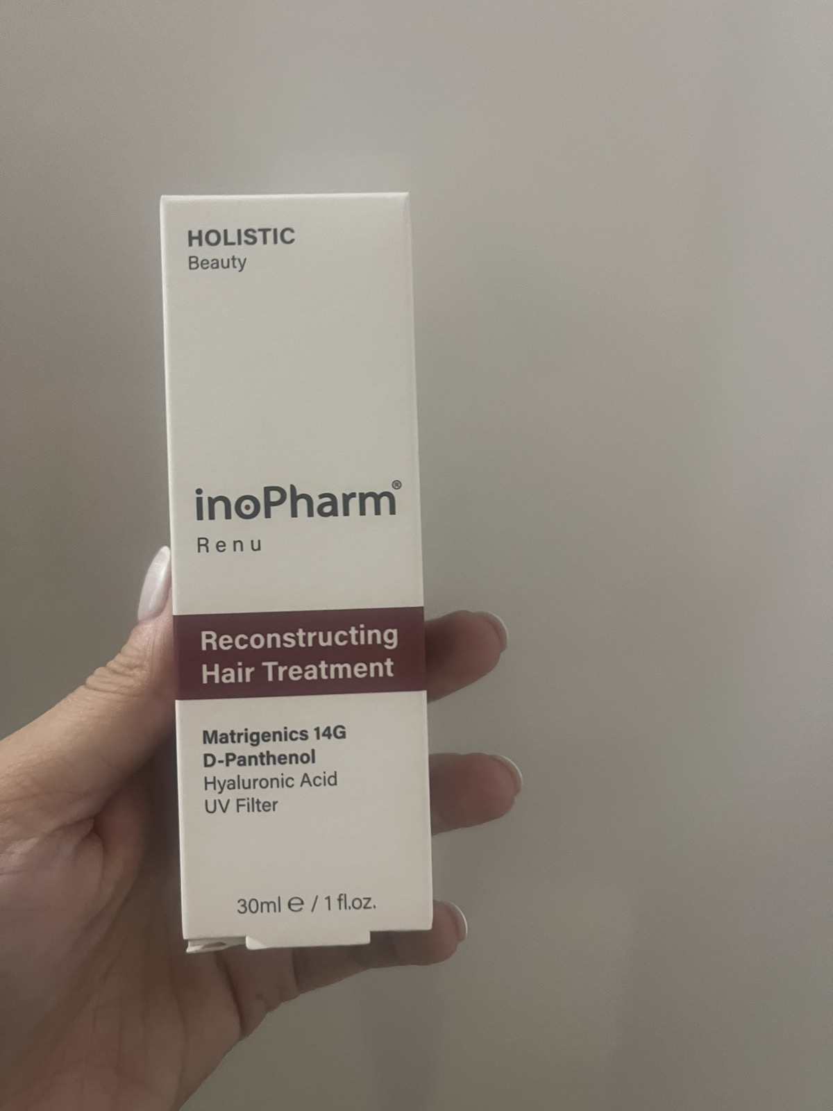 inoPharm vlasové sérum pre rekonštrukciu poškodených vlasov