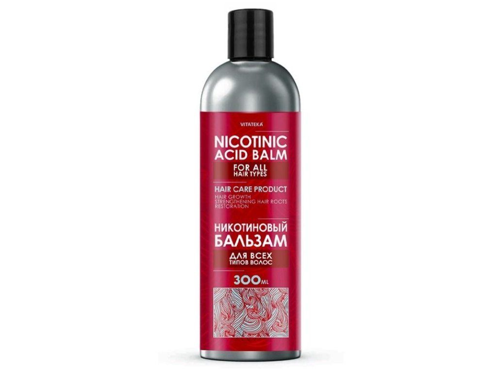 VITATEKA Nicotinic acid balzam pre všetky typy vlasov 