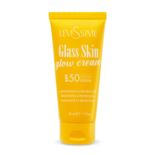 LeviSsime GLASS SKIN glow pleťové krém SPF50