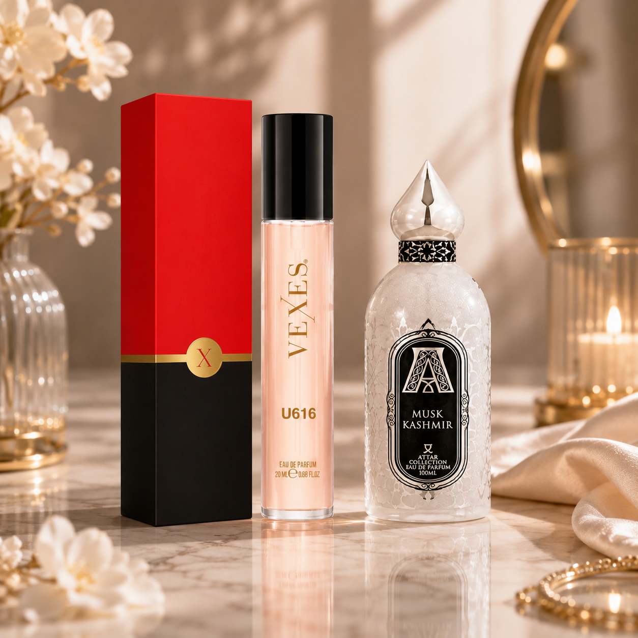 VEXES - PARFUM UNISEX NO. 616-  inšpirované  ATTAR COLLECTION MUSK CASHMERE