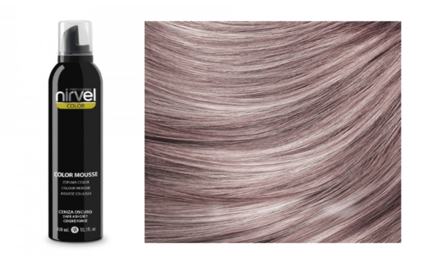 NIRVEL Color mousse – pena DARK ASH (tmavý popol)