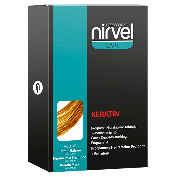 NIRVEL sada KERATIN (vyhladenie a hydratácia 3)