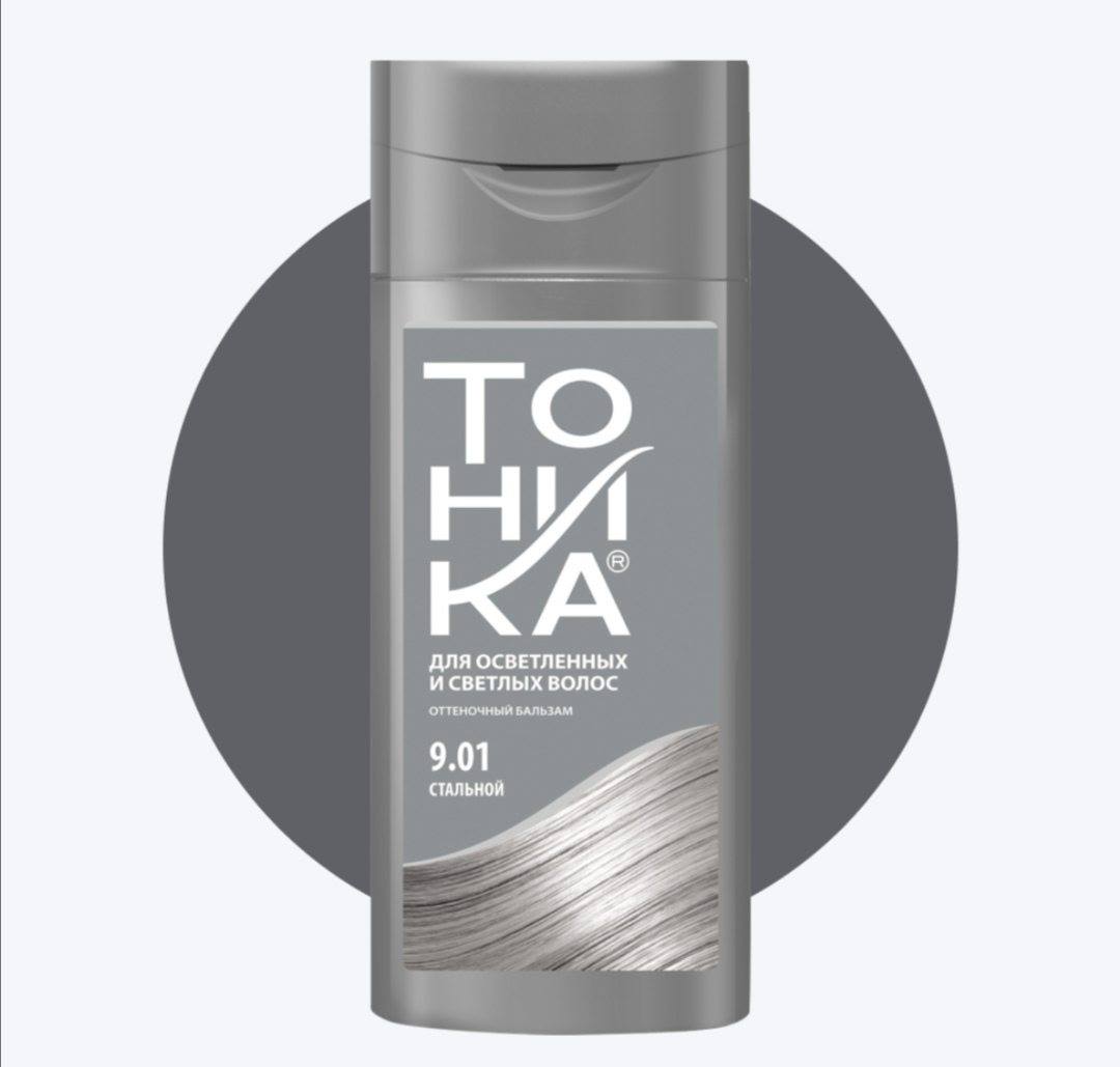Tonika farebný balzam 9.01 Oceľ