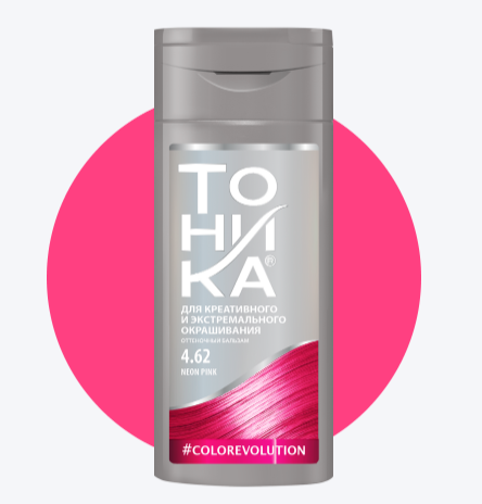 Tonika farebný balzam 4.62 Neon pink