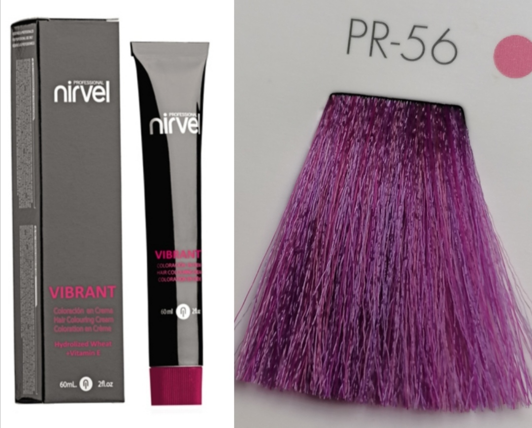 NIRVEL ARTX VIBRANT Farbiaci krém na vlasy PR.56 Purple (60ml)