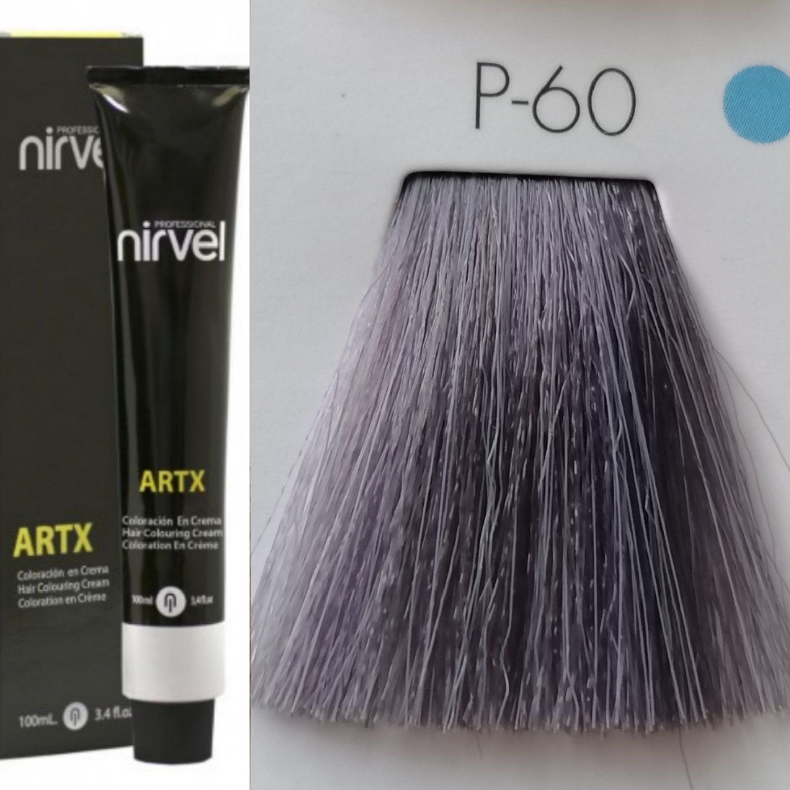 NIRVEL ARTX Farbiaci krém  na vlasy P. 60 Violet pastel (100ml)