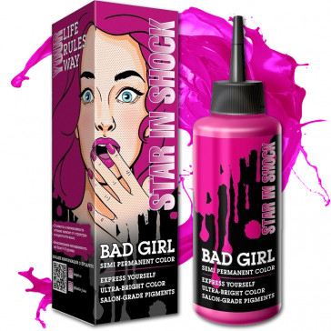 Bad girl STAR IN SHOCK  semi permanentná farba na vlasy