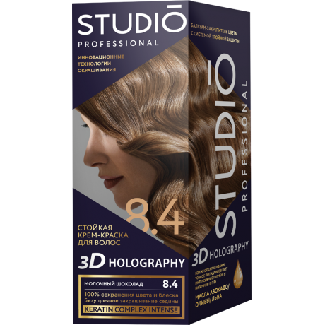 STUDIO ESSEM HAIR farba na vlasy 8.4 mliečna čokoláda