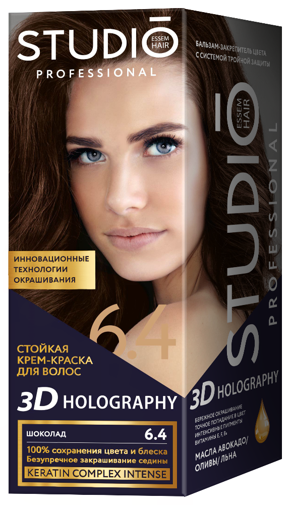 STUDIO ESSEM HAIR farba na vlasy  6.4 čokoláda